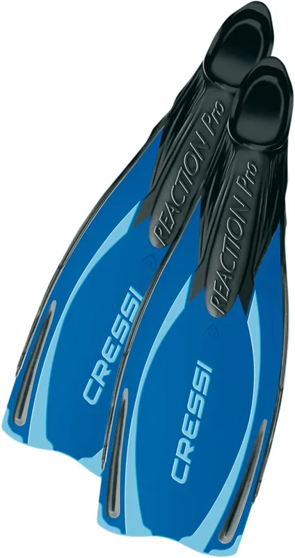 Palmes Plongée Cressi Reaction Pro Bleu Remise