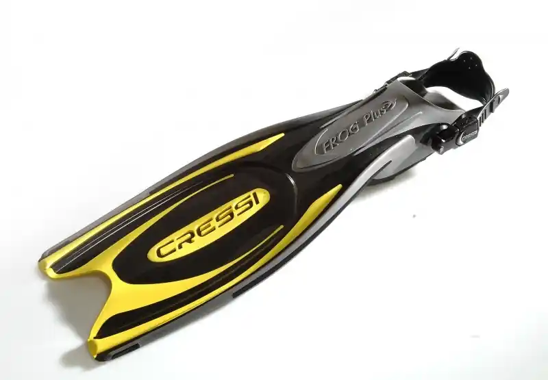 Dernière Chance Palmes Cressi Frog Plus Noir/jaune
