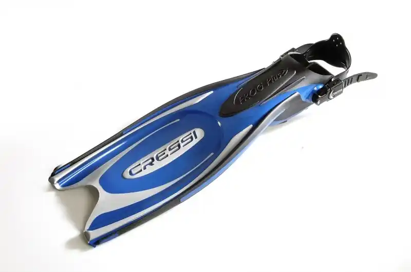 Vente Flash Palmes Cressi Frog Plus Bleu/silver