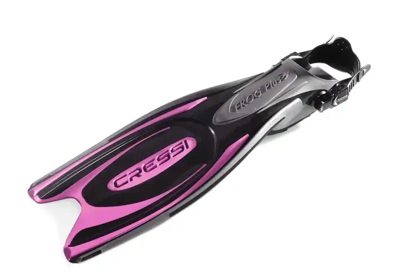 Soldes Palmes Cressi Frog Plus Noir/rose