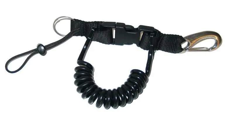Acheter En Ligne Spirale extensible Aquatys avec mousqueton inox VELA