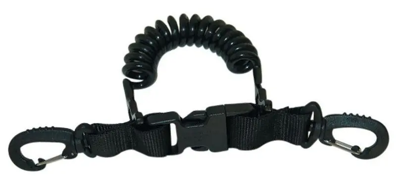 Spirale extensible Aquatys avec 2 mousquetons de sécurité Must-Have