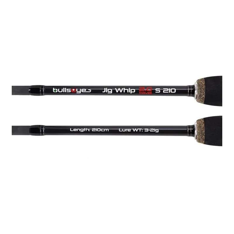Offre Exclusive Bullseye Jig Whip 2.0 Travel S - Canne spinning