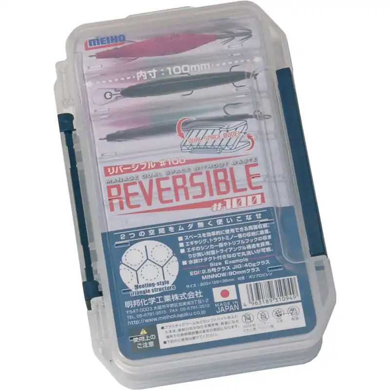 Réduction BOITE MEIHO REVERSIBLE 100 CLEAR