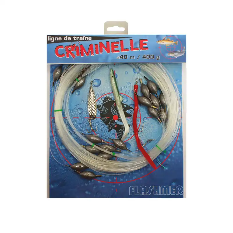 Haute Qualité LIGNE DE TRAINE CRIMINELLE FLASHMER
