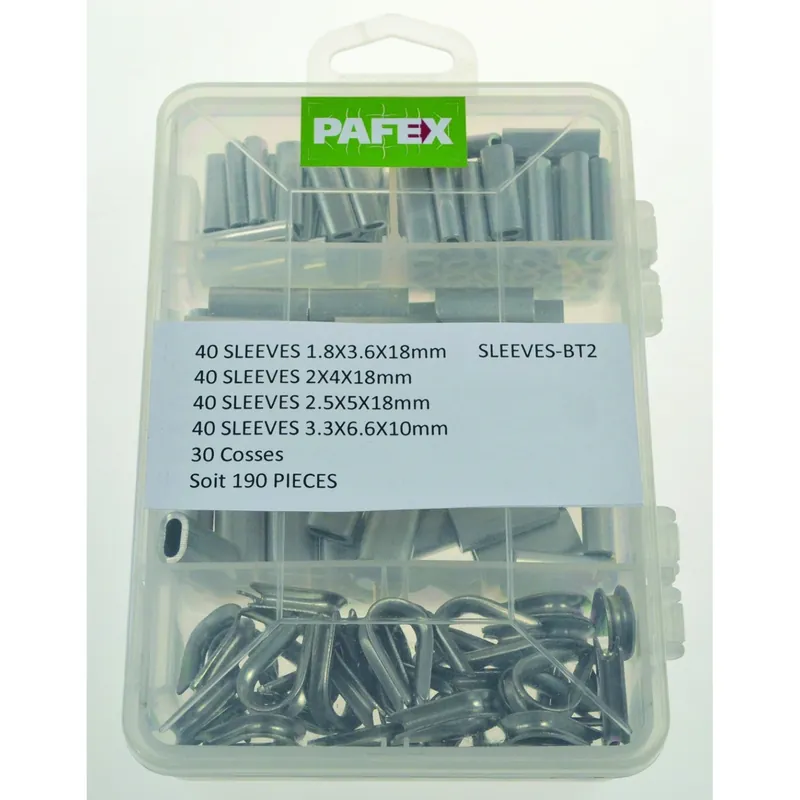 KIT COMPLET SLEEVES ALU + COSSES CŒUR « BT2 » Prix Réduit