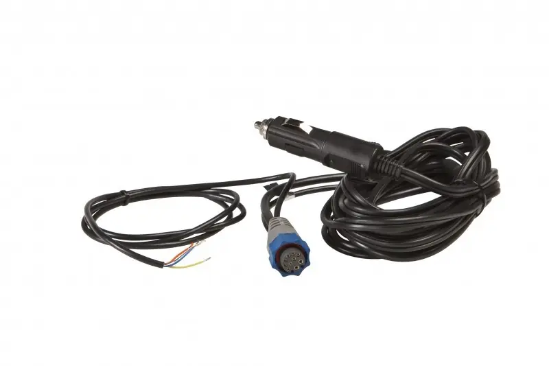 Câble alimentation Lowrance allume cigare pour prises Bleues Authentique