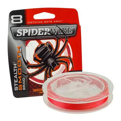 Spiderwire Stealth Smooth 8 Code Red 150m - geflochtene Schnur Prix Bas