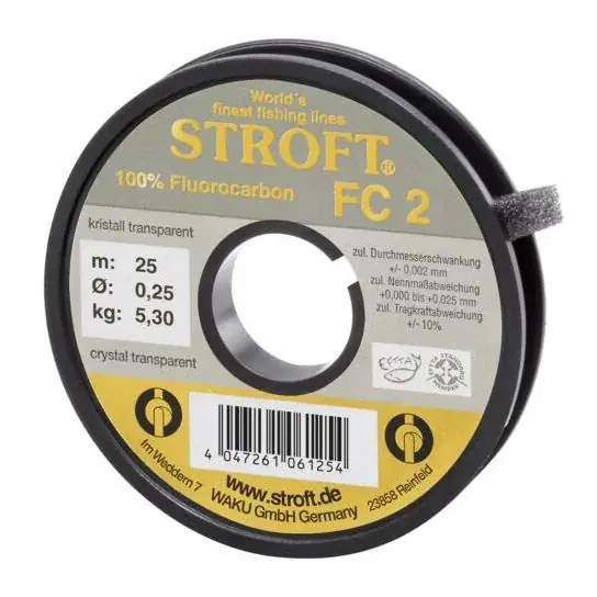 Acheter Direct Stroft FC2 25m – Fluorocarbone