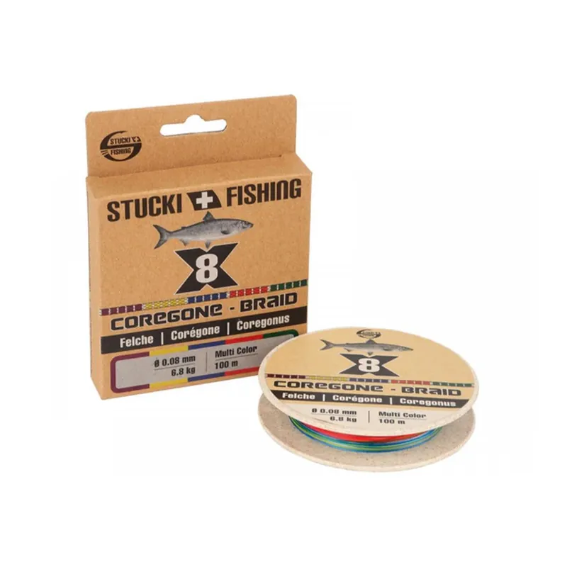 Stucki Fishing Coregone X8 Braid - Felchenschnur Vente Flash