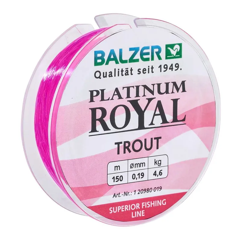 Bon Plan Balzer Platinum Royal Trout 150m - Monofilament