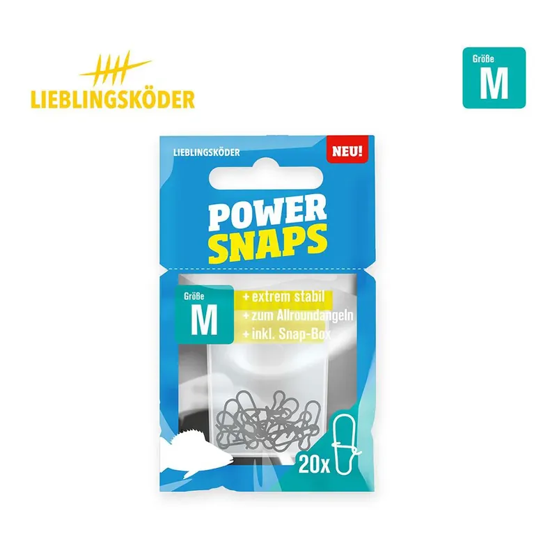 Lieblingsköder Power Snaps - Agrafe Meilleure Vente