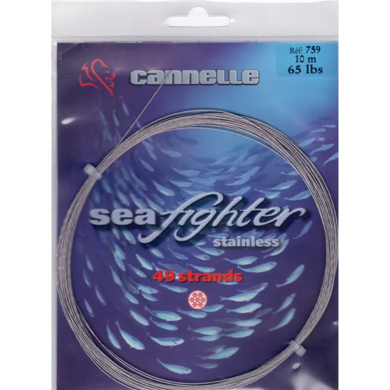ACIER INOX SEA FIGHTER 49 brins (7 X 7) Quantité Limitée