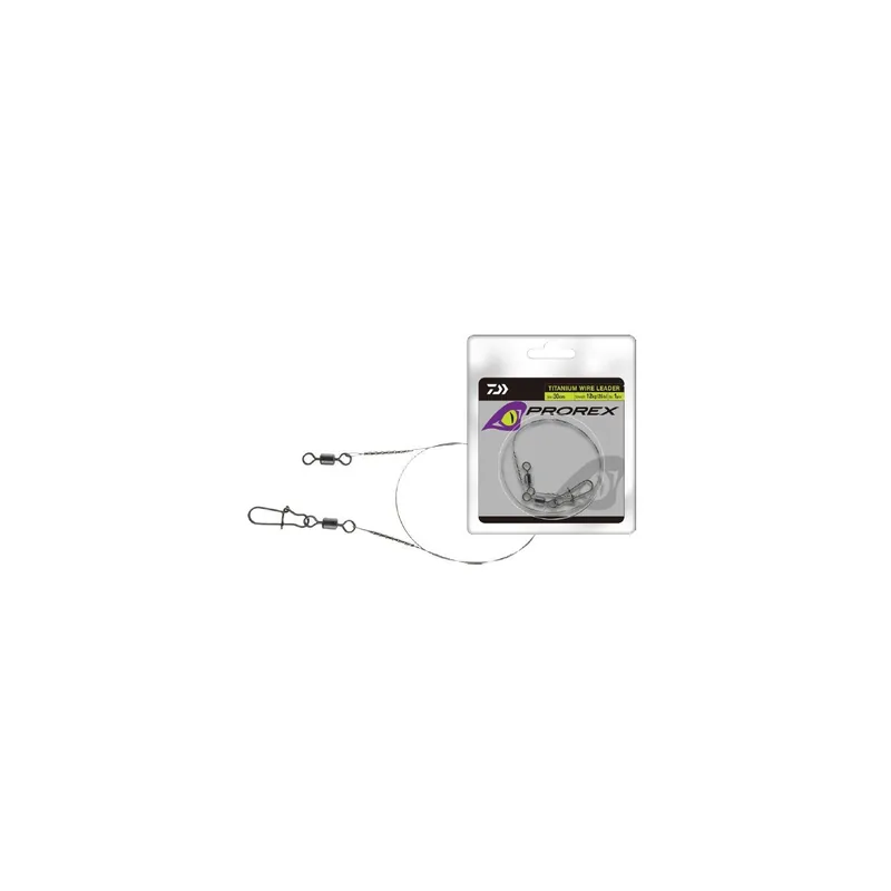 BAS DE LIGNE DAIWA PROREX TITANIUM LEADER Commander Maintenant