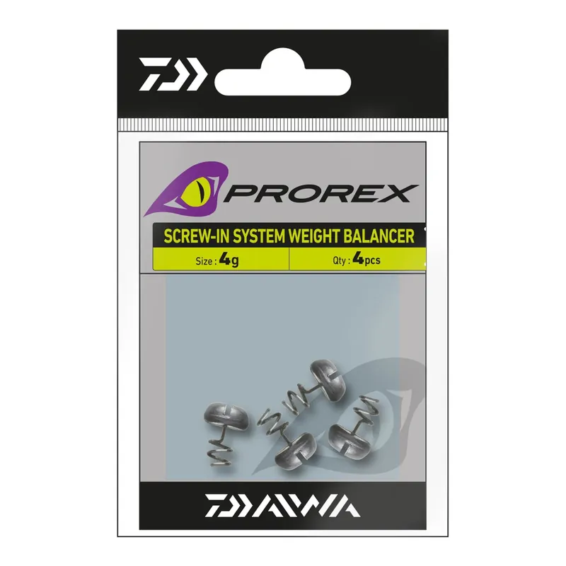 Daiwa Prorex Screw-In Weight Balancer Haute Qualité