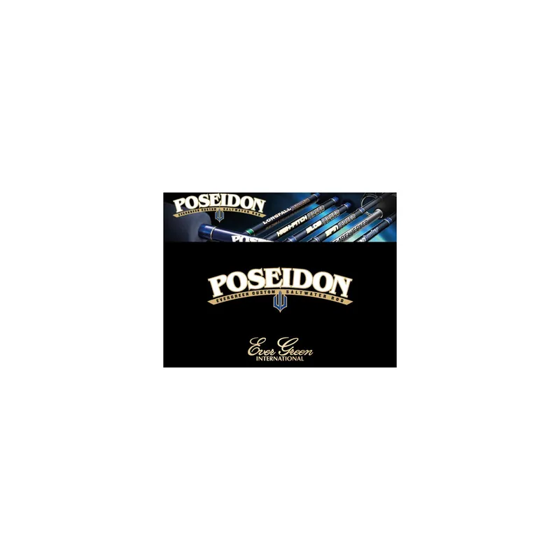 CANNE SLOW JIGGING EVERGREEN - POSEIDON SLOW JERKER Offre Du Jour