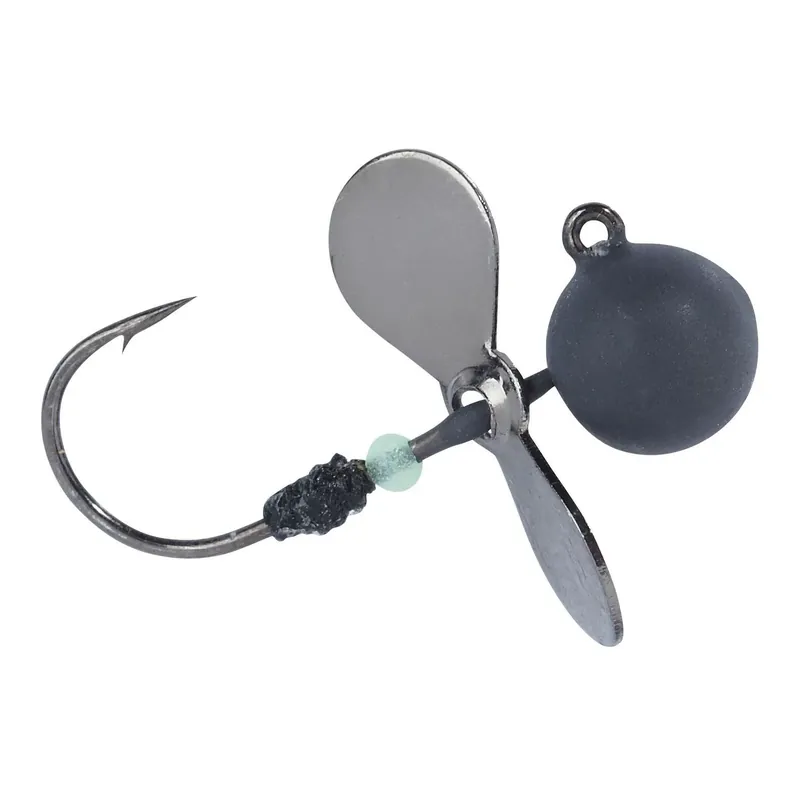 Authentique Balzer Shirasu Micro-Jig avec hélice 3pcs. - Tête plombée