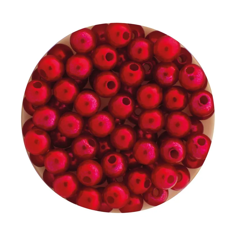 Meilleure Vente PERLES RONDES DAIWA ROUGE NACRE