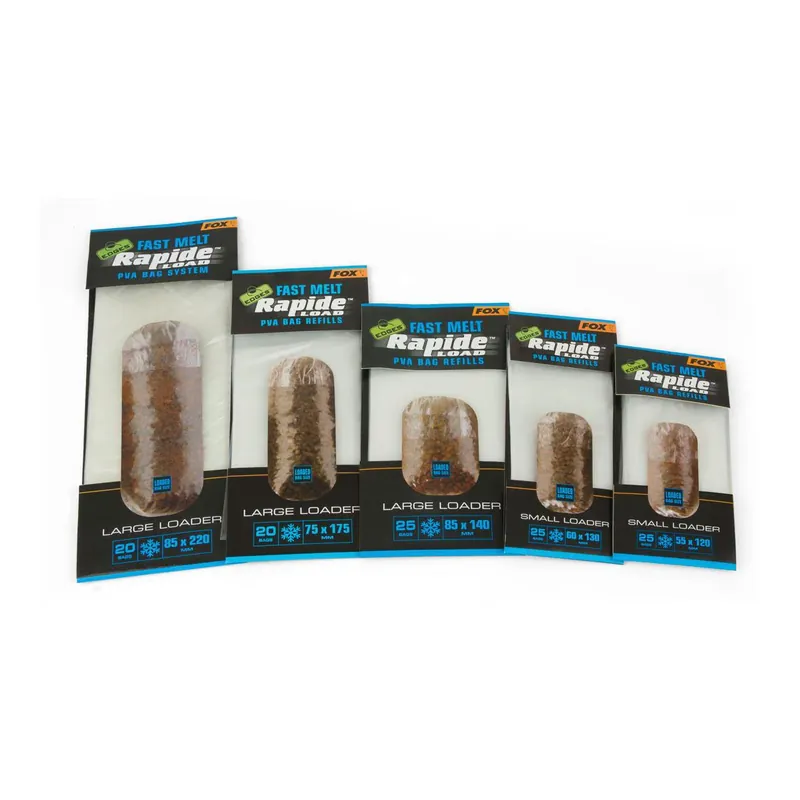 Paiement Sécurisé FOX Rage Edges Rapide Refills Fast Melt 75mmx175mm x 20 bags