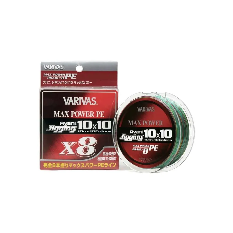 TRESSE VARIVAS AVANI JIGGING POWER BRAID X8 Meilleur Prix