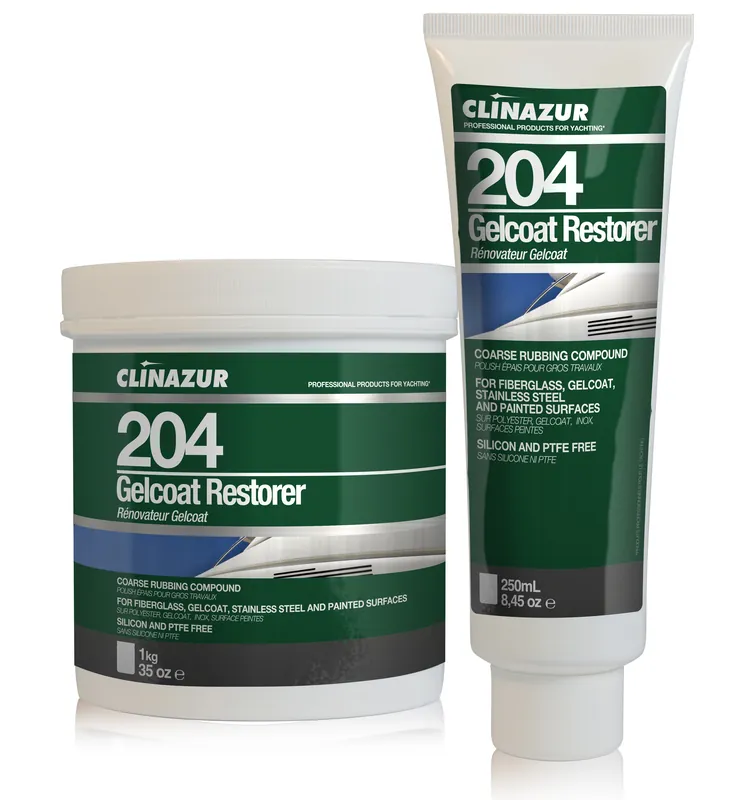 Rénovateur gelcoat Clin‘azur 204 Nouveauté