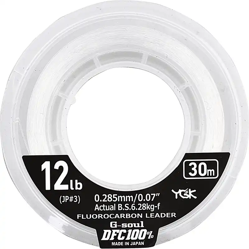 YGK G-SOUL DFC 100% FLUORO LEADER 30 M Must-Have