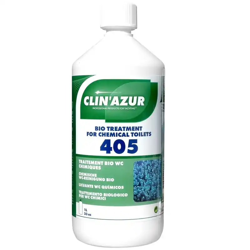 Offre Spéciale Traitement bio wc chimiques Clin‘azur 405 – 1 litre