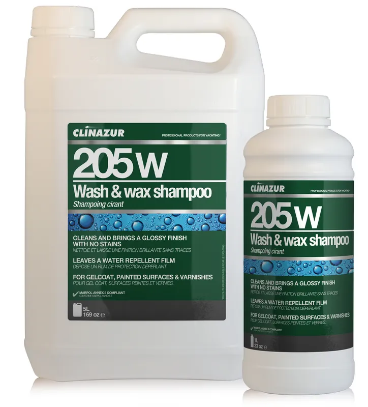 Réduction Shampoing cirant Clin‘Azur 205 W – 5 litres