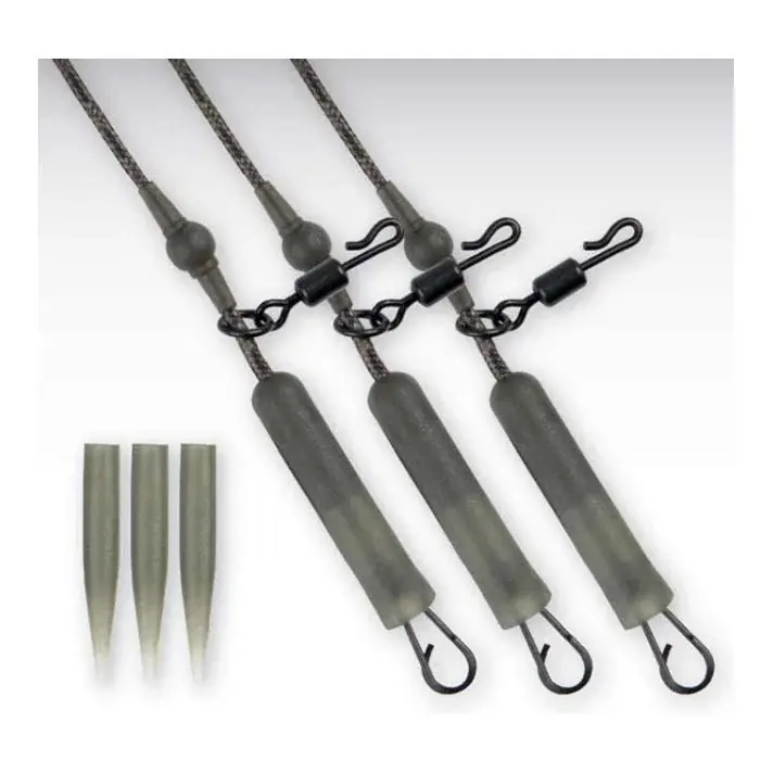 FOX Rage Edges Naturals Submerge Heli rigs 40lb x 3 Prix Cassé
