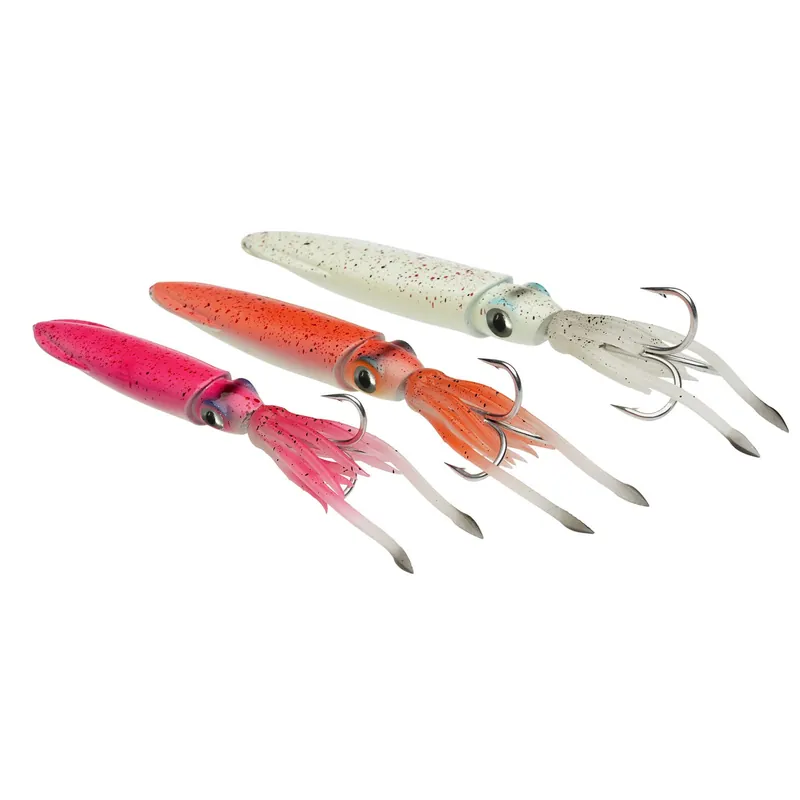 Dernier Modèle SAVAGE GEAR SALT SWIM SQUID JIG (200 - 300 - 400 G )