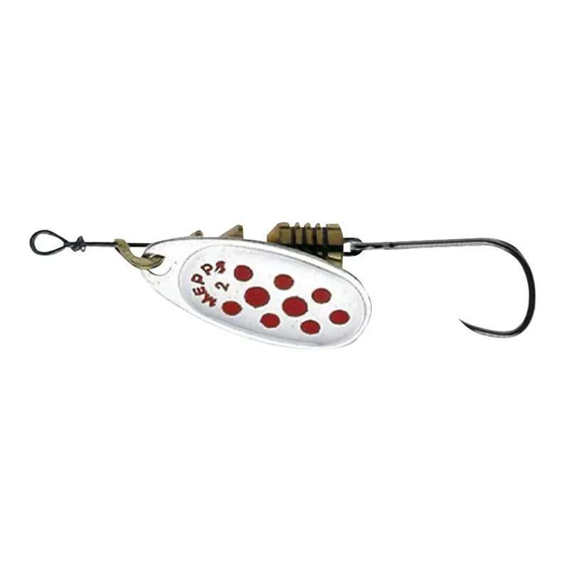 Mepps Comet silber/rot mit Einzelhaken – Spinner Acheter En Ligne
