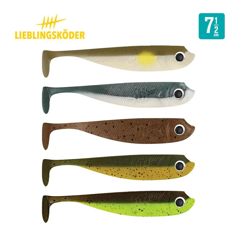 Nouvelle Collection Lieblingsköder Natural Classics - Lot de leurres souples