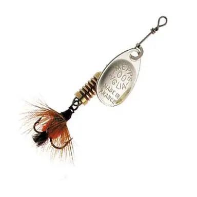Certifié Mepps Aglia Mouche Silber – Spinner