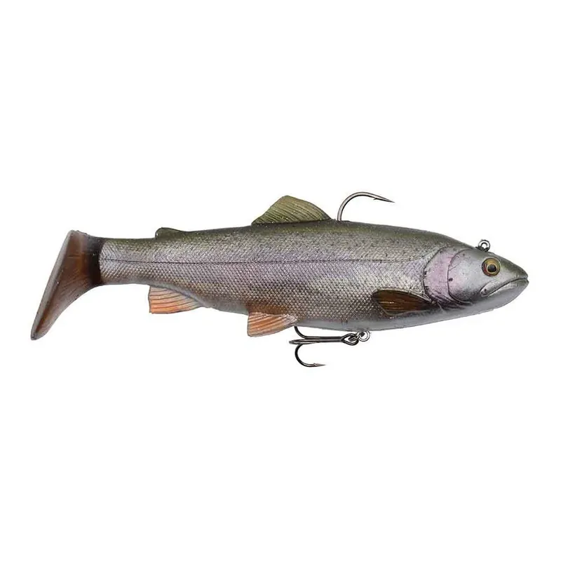 Savage Gear 4D Trout Rattle Shad Rainbow Trout - Gummiköder Offre Limitée