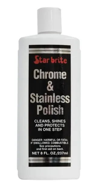 Polish inox Chrome and Stainless Star Brite 237ml Quantité Limitée