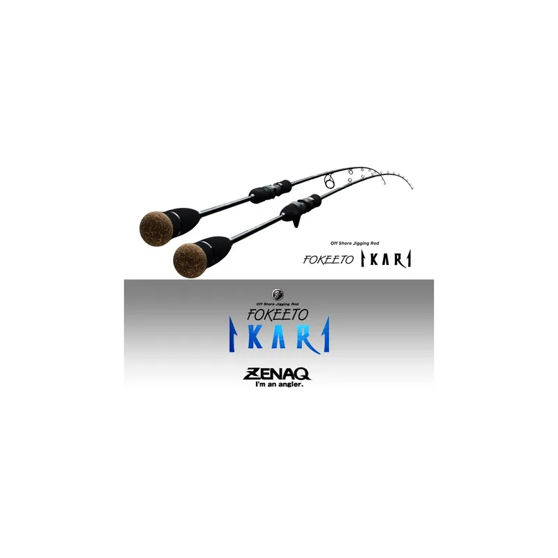 Livraison Express CANNE SLOW JIGGING ZENAQ FOKEETO IKARI (CASTING & SPINNING)