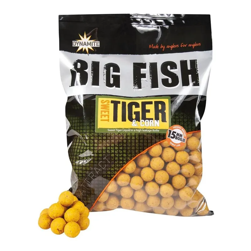 Dynamite Baits Sweet Tiger & Corn - Boilies Commande En Gros