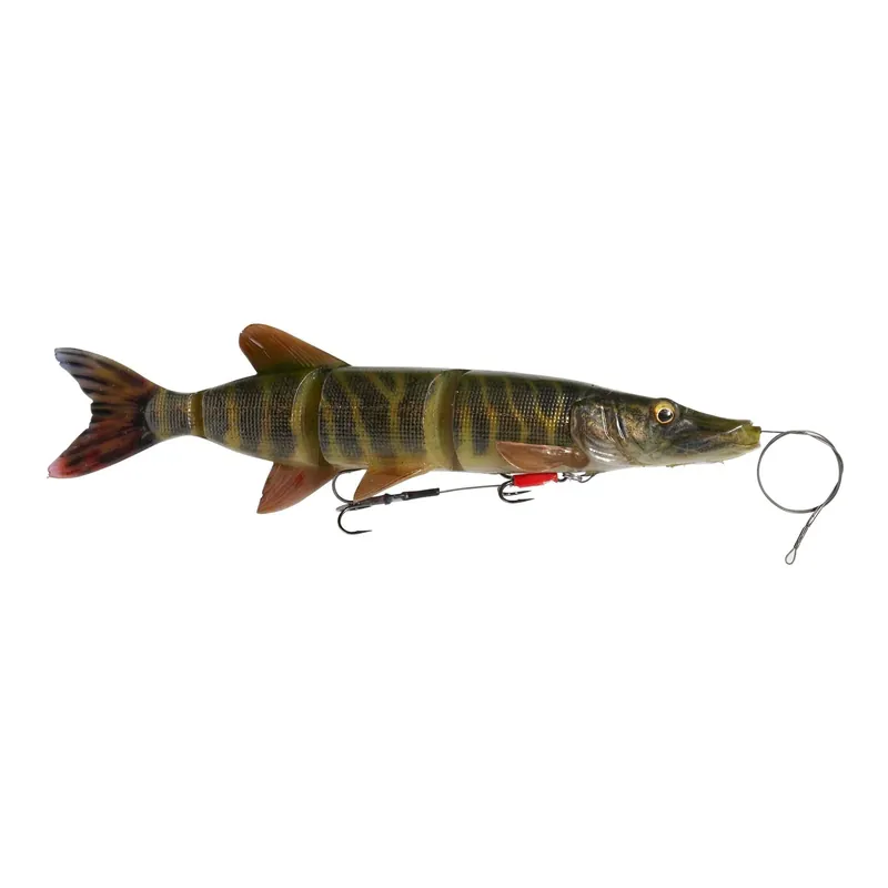 Savage Gear 4D Line Thru Pike Striped Pike - Swimbait Paiement Sécurisé