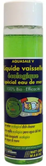 Aquasale Matt Chem Liquide vaisselle spécial eau de mer Prix Réduit