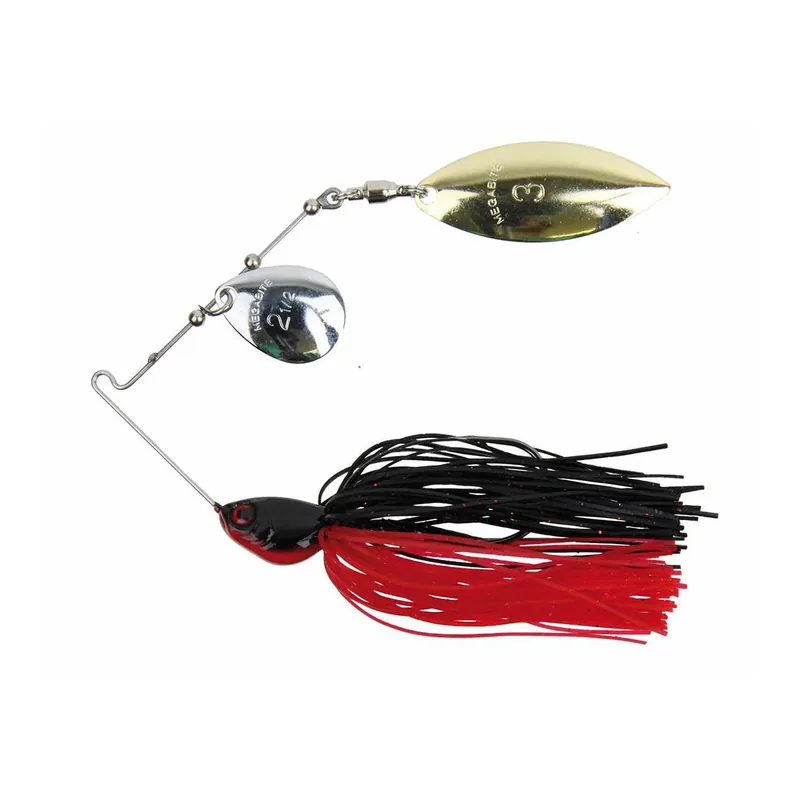 Stucki Fishing Ultra Sonic Black Red - Spinnerbait Solde