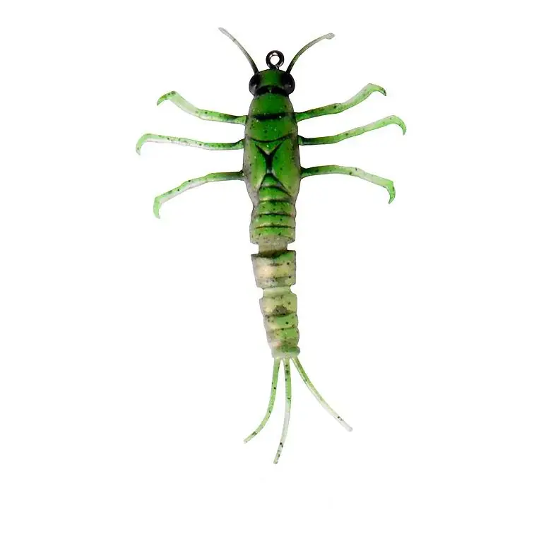 Offre Du Jour Savage Gear 3D Mayfly Nymph Green - Gummiköder