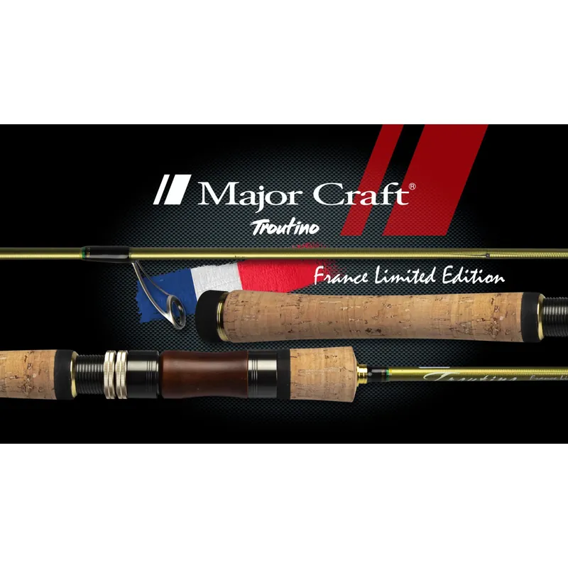 CANNE MAJOR CRAFT TROUTINO FRANCE LIMITED EDITION Expédié Aujourd&rsquo;hui