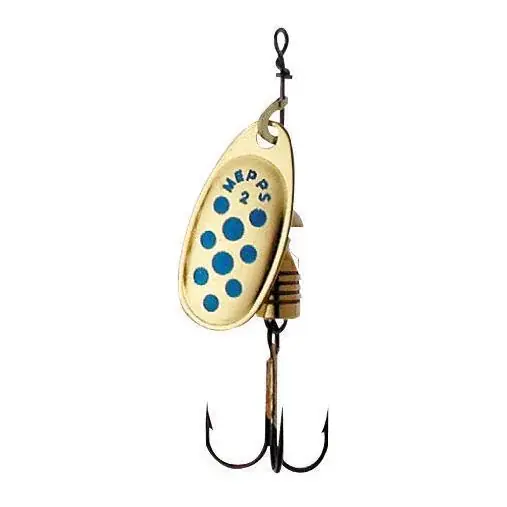 Soldes Mepps Comet gold/blau - Spinner