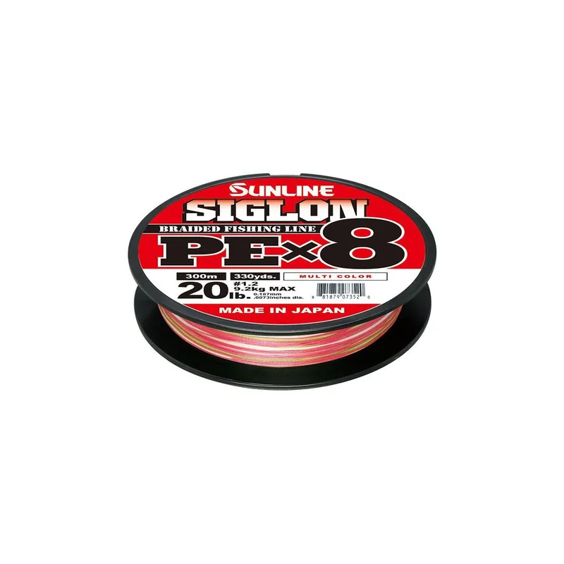 TRESSE SUNLINE SIGLON PE X 8 300 M MULTICOLOR Meilleur Choix