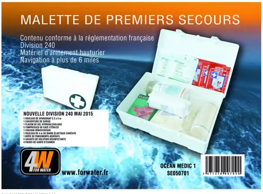 Haute Qualité 4Water Ocean Blue Water First Aid Kit