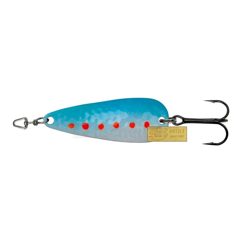 Mozzi UV Blau Rote Punkte - Löffel Meilleur Choix