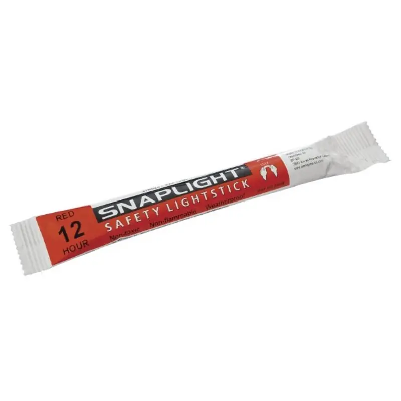 Must-Have Baton lumineux Cyalume Snaplight rouge 12H