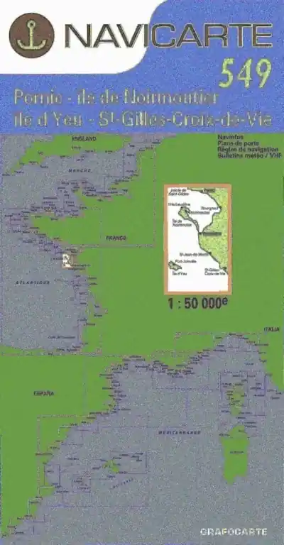 Carte de Navigation Navicarte pliée Paiement Sécurisé