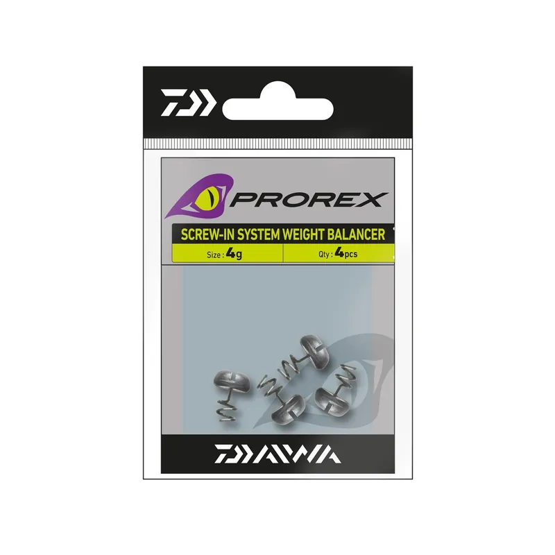 Usine Directe PLOMB ADDITIONNEL DAIWA PROREX SCREW IN WEIGHT BALANCER