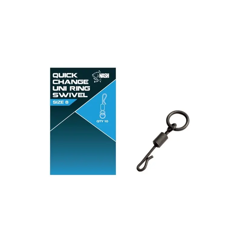 Petit Prix Emerillon Rapide A Anneau NASH Quick Change Uni Ring Swivel